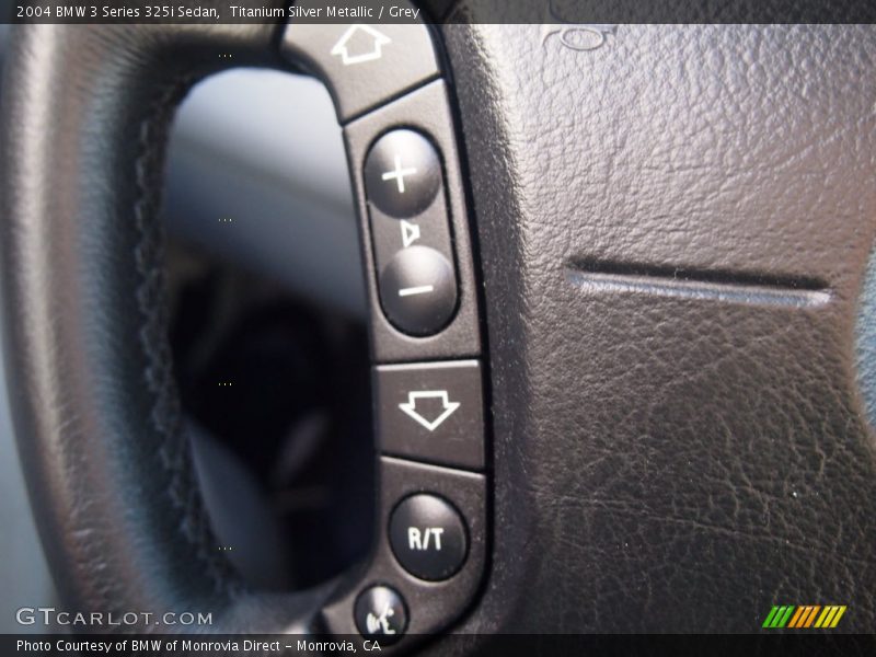Titanium Silver Metallic / Grey 2004 BMW 3 Series 325i Sedan