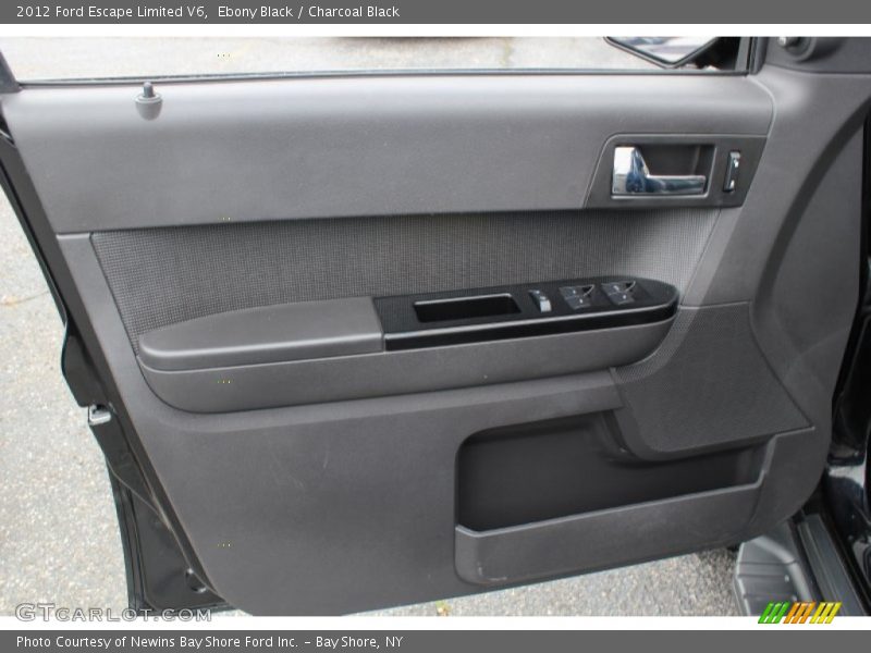 Ebony Black / Charcoal Black 2012 Ford Escape Limited V6