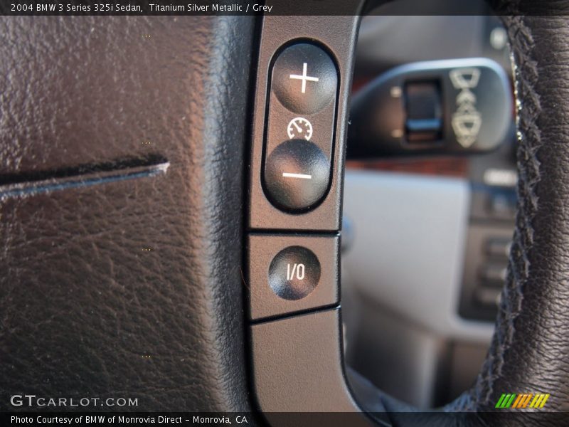 Titanium Silver Metallic / Grey 2004 BMW 3 Series 325i Sedan