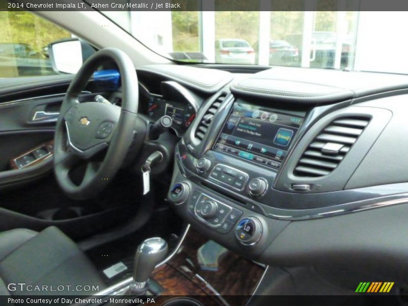 Ashen Gray Metallic / Jet Black 2014 Chevrolet Impala LT
