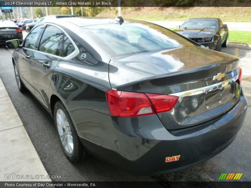 Ashen Gray Metallic / Jet Black 2014 Chevrolet Impala LT