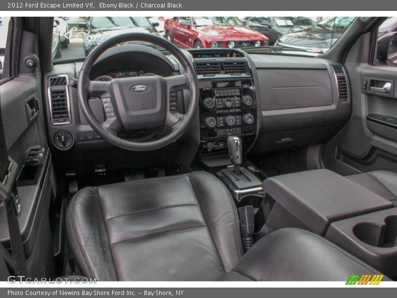 Ebony Black / Charcoal Black 2012 Ford Escape Limited V6