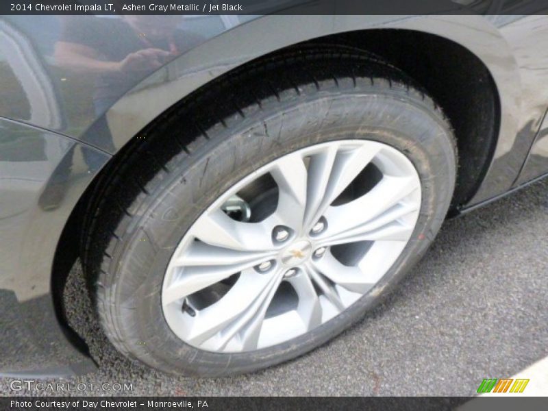 Ashen Gray Metallic / Jet Black 2014 Chevrolet Impala LT