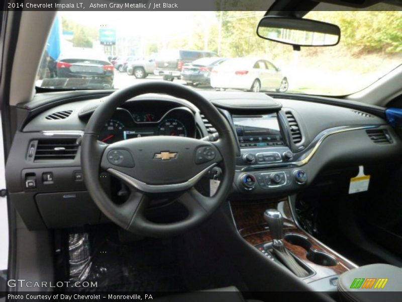 Ashen Gray Metallic / Jet Black 2014 Chevrolet Impala LT