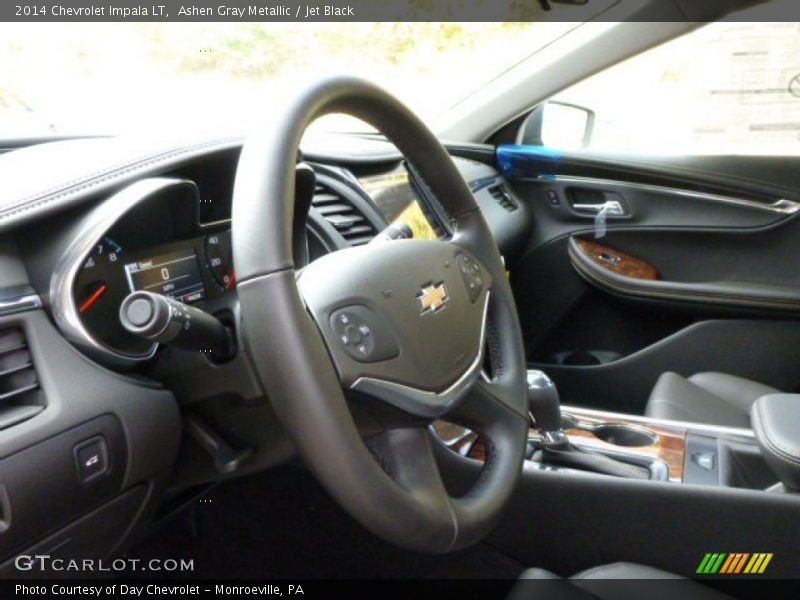 Ashen Gray Metallic / Jet Black 2014 Chevrolet Impala LT