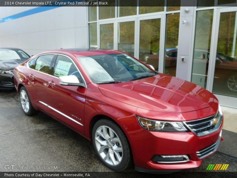 Crystal Red Tintcoat / Jet Black 2014 Chevrolet Impala LTZ