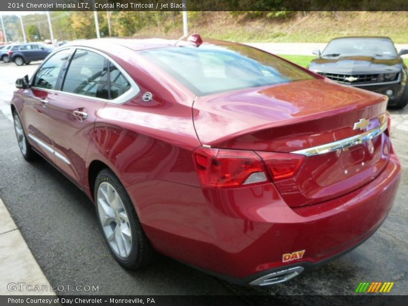 Crystal Red Tintcoat / Jet Black 2014 Chevrolet Impala LTZ