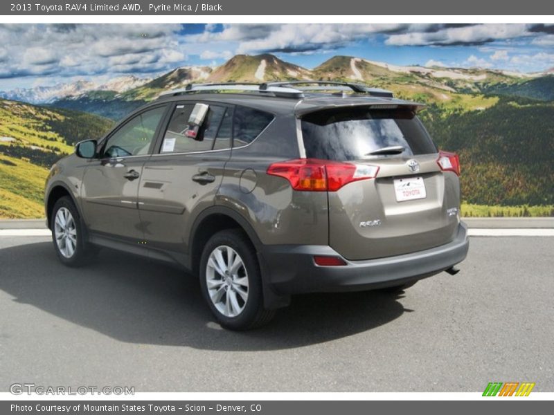 Pyrite Mica / Black 2013 Toyota RAV4 Limited AWD