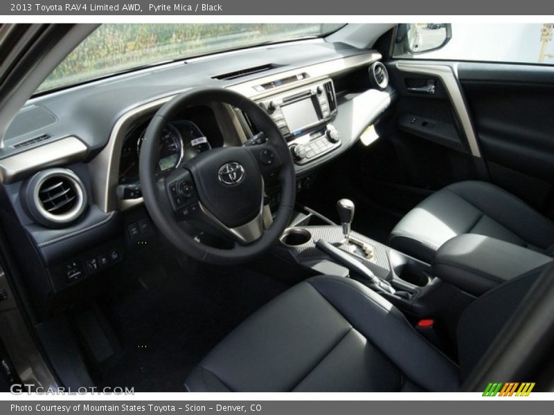 Pyrite Mica / Black 2013 Toyota RAV4 Limited AWD
