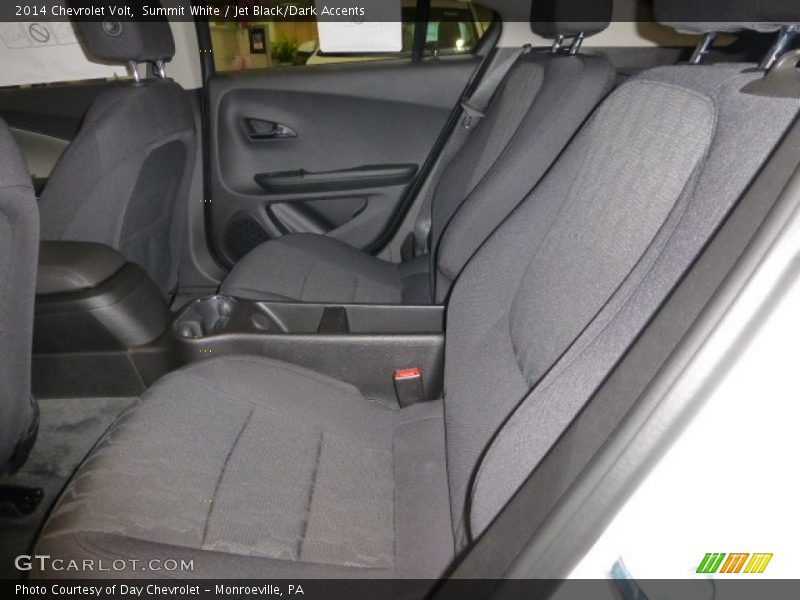 Rear Seat of 2014 Volt 