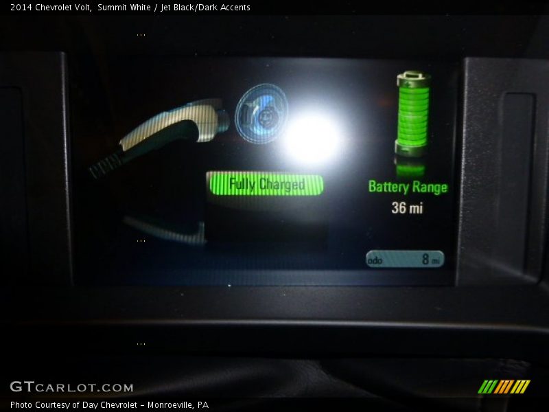 Summit White / Jet Black/Dark Accents 2014 Chevrolet Volt