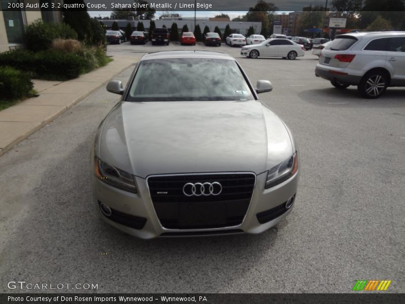  2008 A5 3.2 quattro Coupe Sahara Silver Metallic