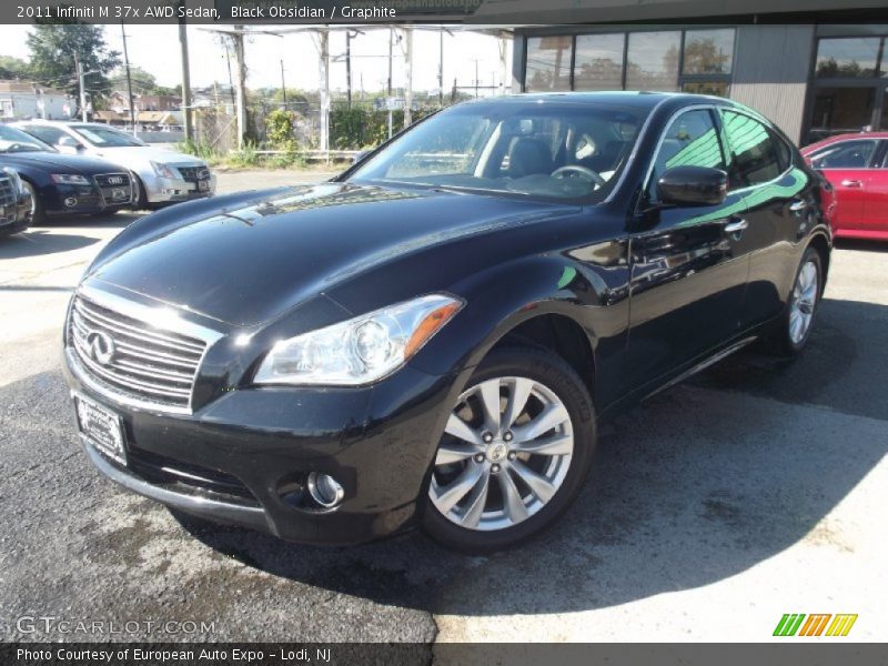 Black Obsidian / Graphite 2011 Infiniti M 37x AWD Sedan