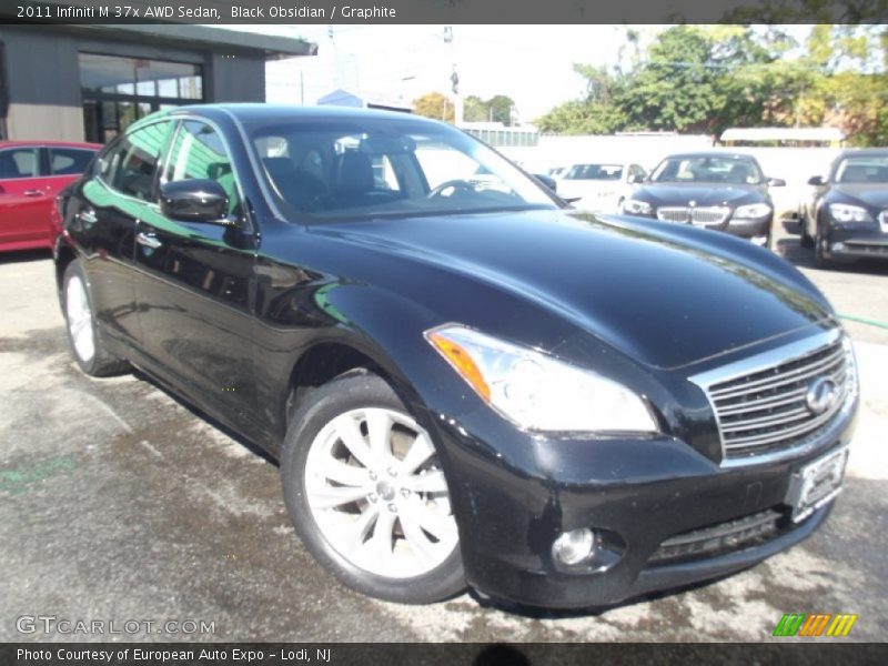 Black Obsidian / Graphite 2011 Infiniti M 37x AWD Sedan