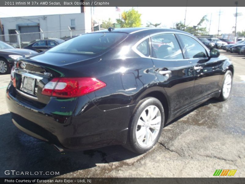 Black Obsidian / Graphite 2011 Infiniti M 37x AWD Sedan
