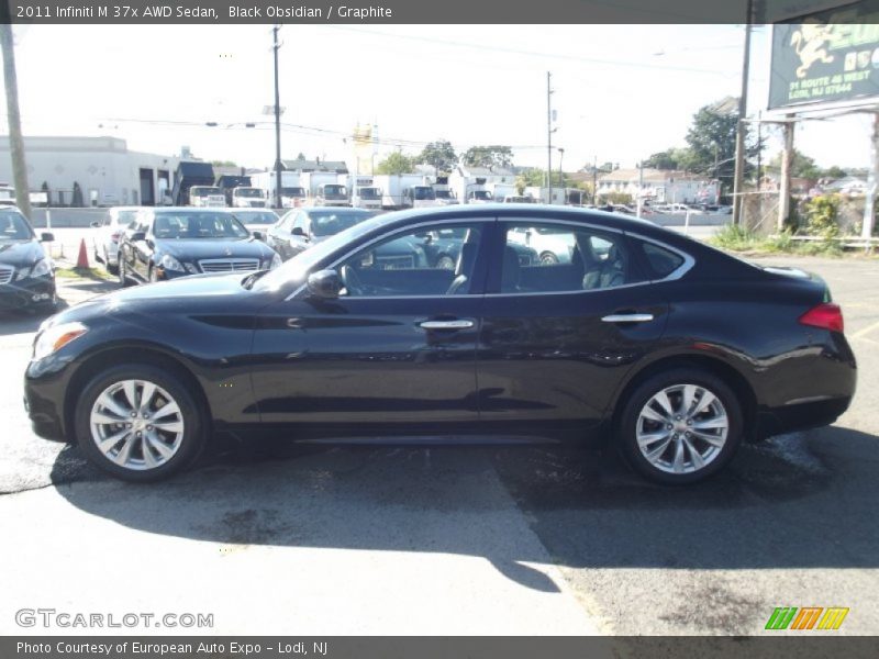 Black Obsidian / Graphite 2011 Infiniti M 37x AWD Sedan