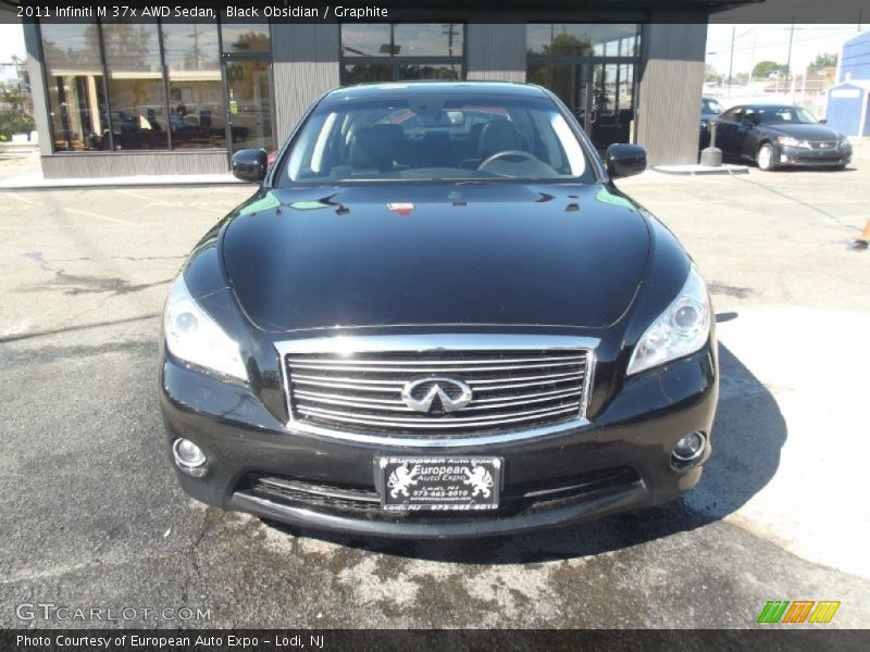 Black Obsidian / Graphite 2011 Infiniti M 37x AWD Sedan