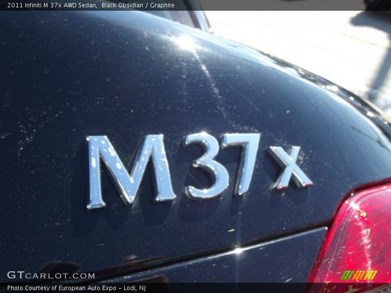 Black Obsidian / Graphite 2011 Infiniti M 37x AWD Sedan