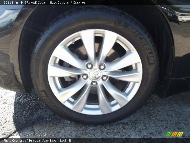 Black Obsidian / Graphite 2011 Infiniti M 37x AWD Sedan