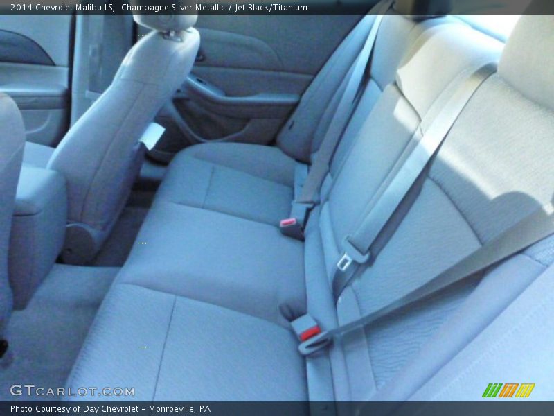 Champagne Silver Metallic / Jet Black/Titanium 2014 Chevrolet Malibu LS