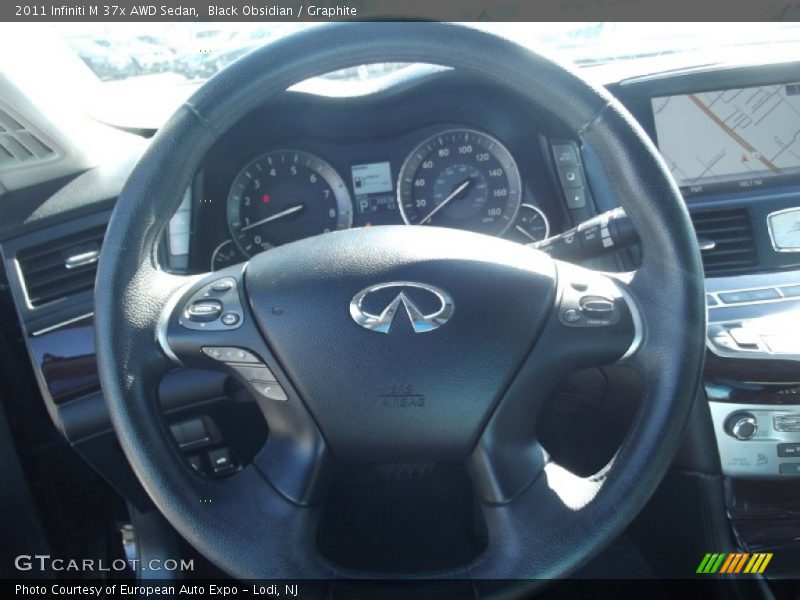 Black Obsidian / Graphite 2011 Infiniti M 37x AWD Sedan