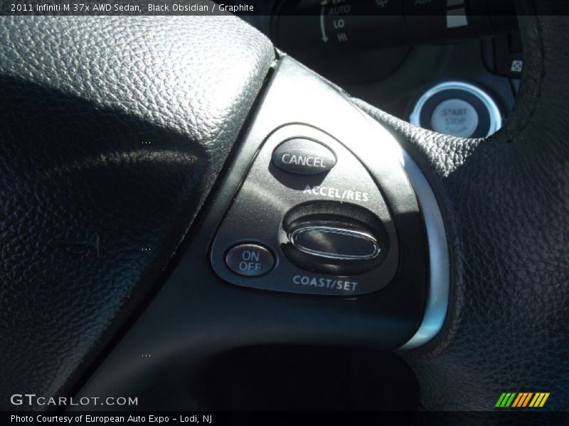 Black Obsidian / Graphite 2011 Infiniti M 37x AWD Sedan