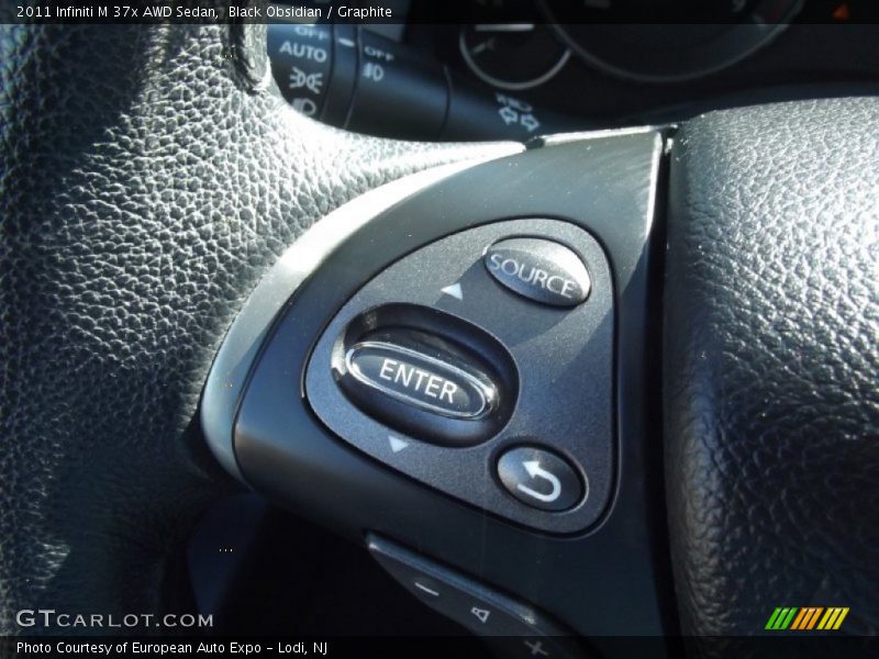 Black Obsidian / Graphite 2011 Infiniti M 37x AWD Sedan