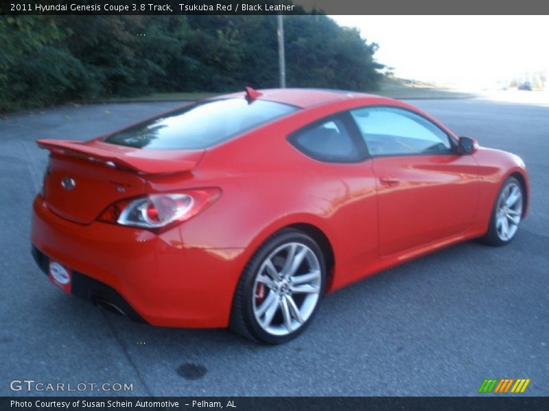 Tsukuba Red / Black Leather 2011 Hyundai Genesis Coupe 3.8 Track