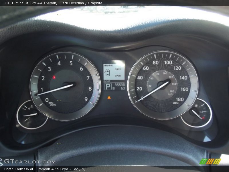 Black Obsidian / Graphite 2011 Infiniti M 37x AWD Sedan