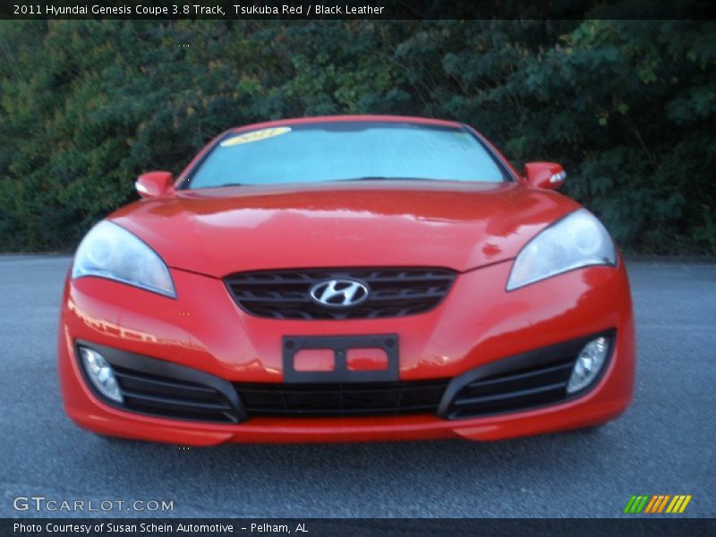 Tsukuba Red / Black Leather 2011 Hyundai Genesis Coupe 3.8 Track