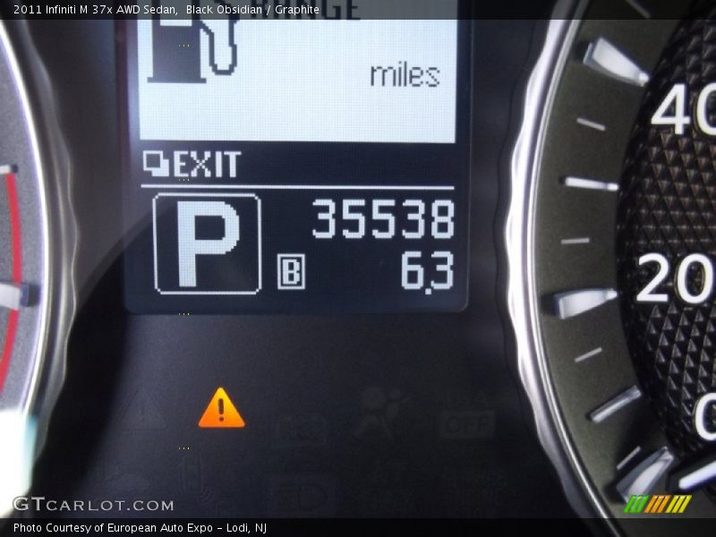 Black Obsidian / Graphite 2011 Infiniti M 37x AWD Sedan