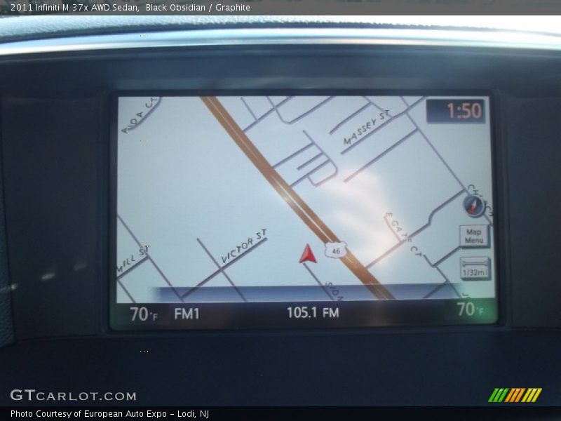 Black Obsidian / Graphite 2011 Infiniti M 37x AWD Sedan