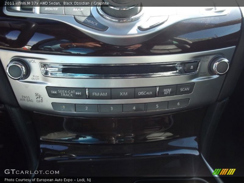 Black Obsidian / Graphite 2011 Infiniti M 37x AWD Sedan