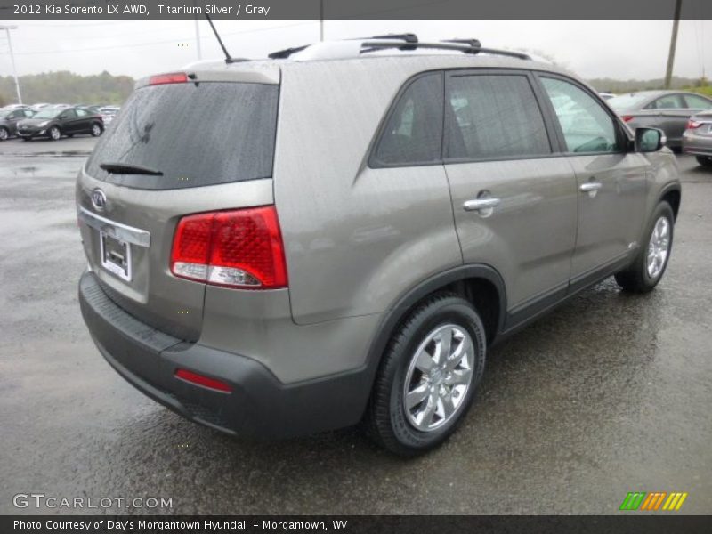 Titanium Silver / Gray 2012 Kia Sorento LX AWD