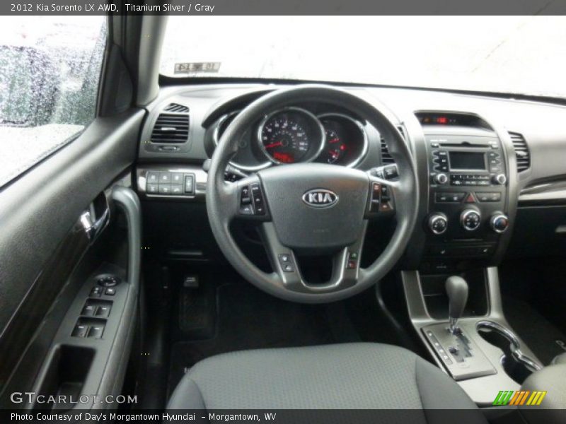 Titanium Silver / Gray 2012 Kia Sorento LX AWD
