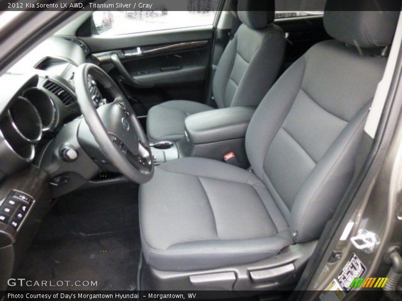 Titanium Silver / Gray 2012 Kia Sorento LX AWD