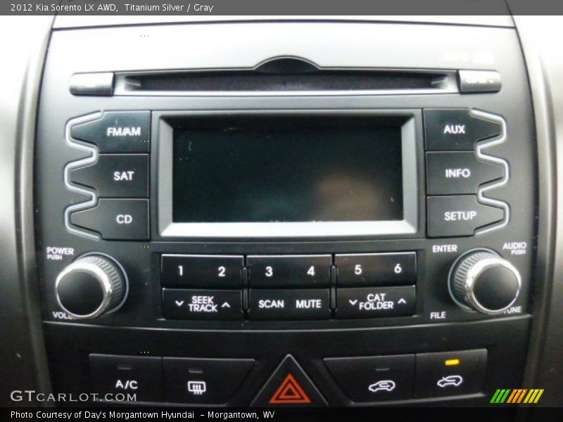 Titanium Silver / Gray 2012 Kia Sorento LX AWD