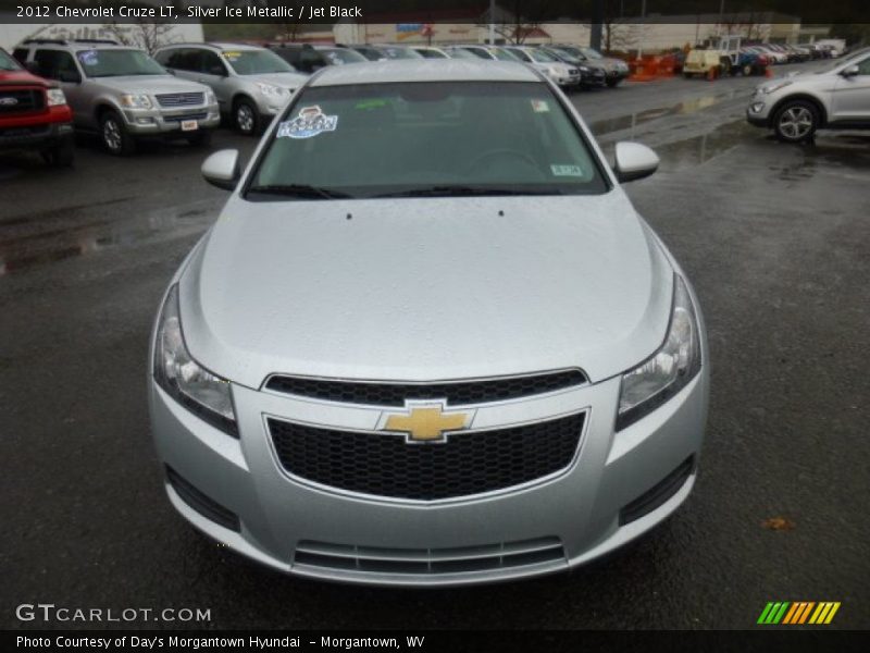 Silver Ice Metallic / Jet Black 2012 Chevrolet Cruze LT