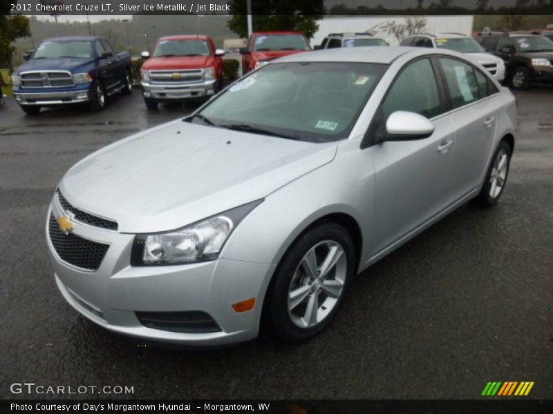 Silver Ice Metallic / Jet Black 2012 Chevrolet Cruze LT