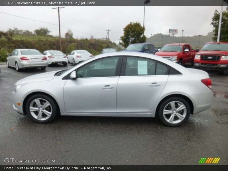 Silver Ice Metallic / Jet Black 2012 Chevrolet Cruze LT