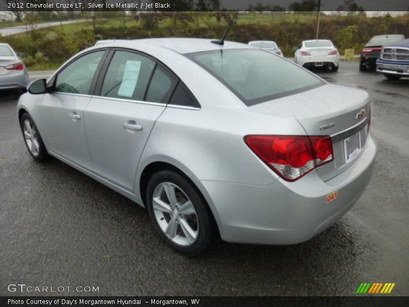 Silver Ice Metallic / Jet Black 2012 Chevrolet Cruze LT