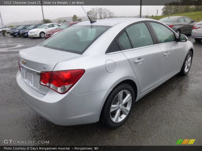 Silver Ice Metallic / Jet Black 2012 Chevrolet Cruze LT