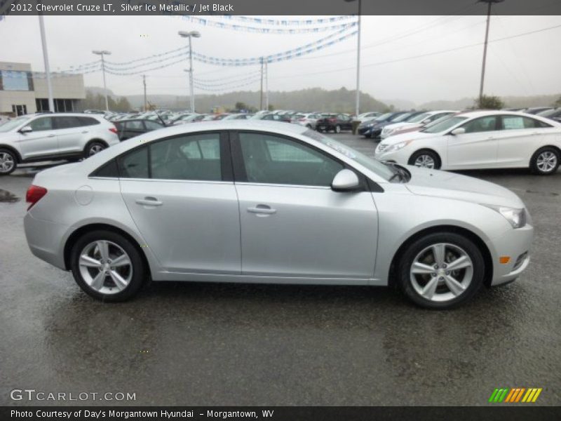 Silver Ice Metallic / Jet Black 2012 Chevrolet Cruze LT