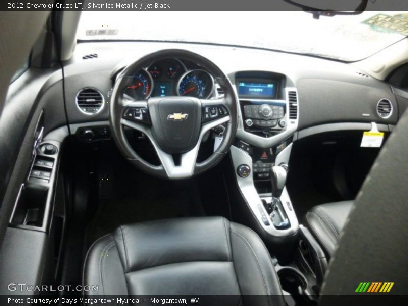 Silver Ice Metallic / Jet Black 2012 Chevrolet Cruze LT