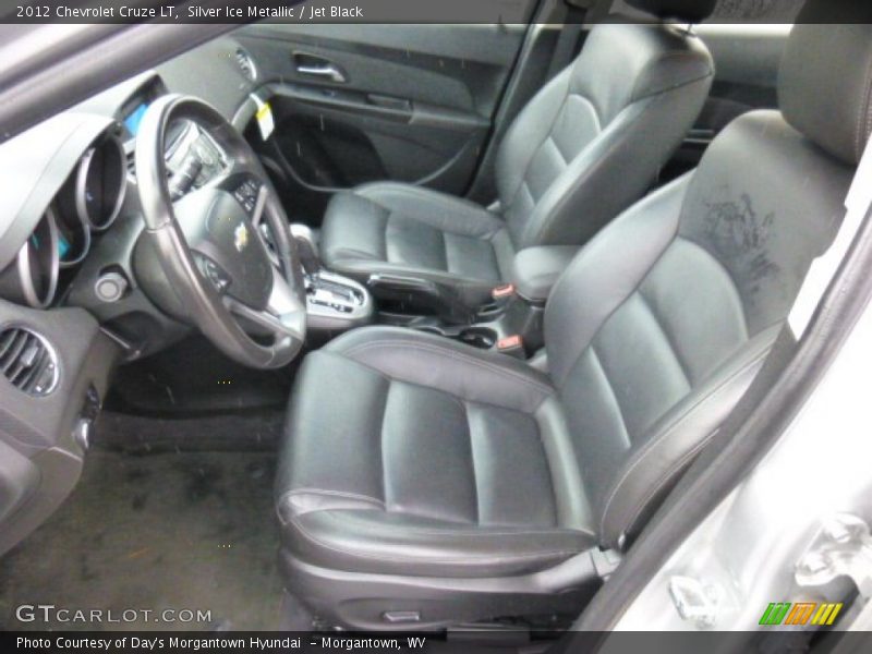 Silver Ice Metallic / Jet Black 2012 Chevrolet Cruze LT