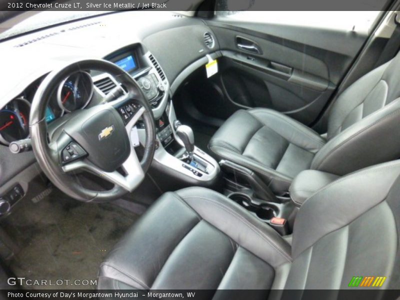 Silver Ice Metallic / Jet Black 2012 Chevrolet Cruze LT