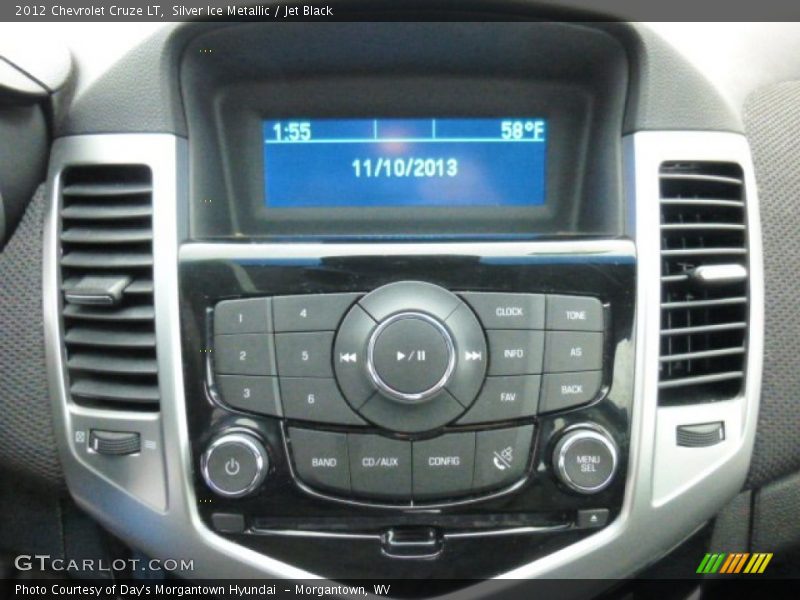 Silver Ice Metallic / Jet Black 2012 Chevrolet Cruze LT