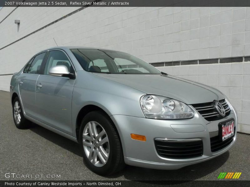 Reflex Silver Metallic / Anthracite 2007 Volkswagen Jetta 2.5 Sedan