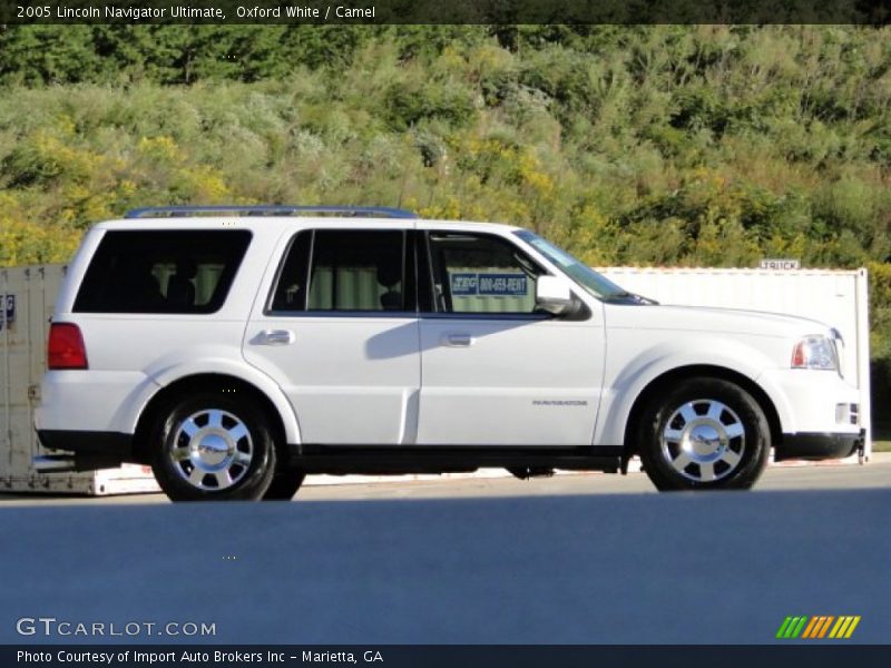 Oxford White / Camel 2005 Lincoln Navigator Ultimate