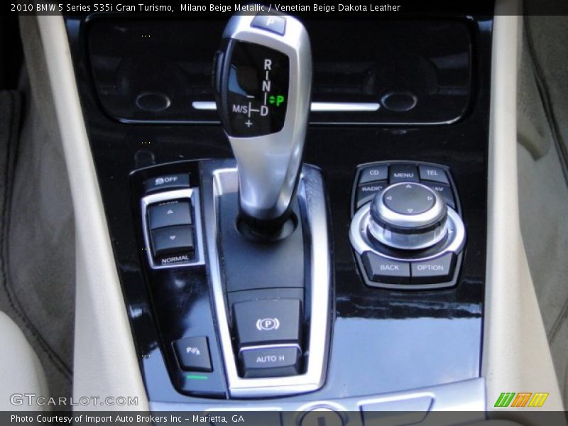  2010 5 Series 535i Gran Turismo 8 Speed Steptronic Automatic Shifter